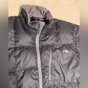 Outdoor Research Goosedown Jacket Mens Size Medium Black (Packable)